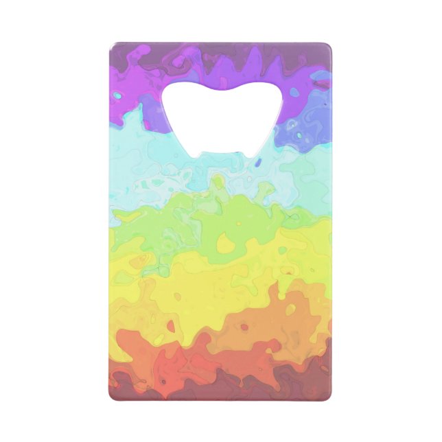 Trippy Boho Groovy Abstract Neurogender Pride Flag (Front)