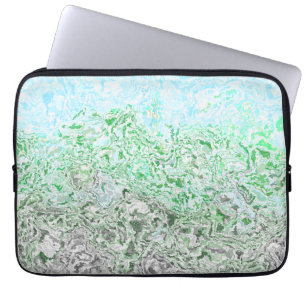 Trippy Boho Groovy Grungy Autoromantic Pride Flag Laptop Sleeve