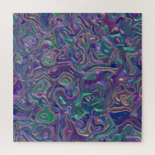 Trippy Colourful 3D Swirls   Jigsaw Puzzle