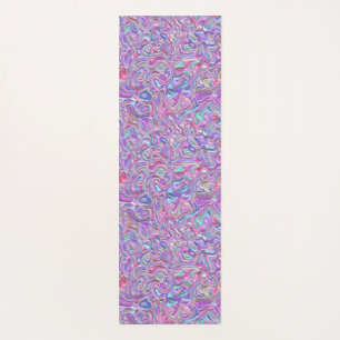Trippy Colourful 3D Swirls Yoga Mat
