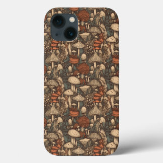 Trippy Cottagecore Mushroom iPhone / iPad case