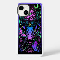 Trippy Deer Skull