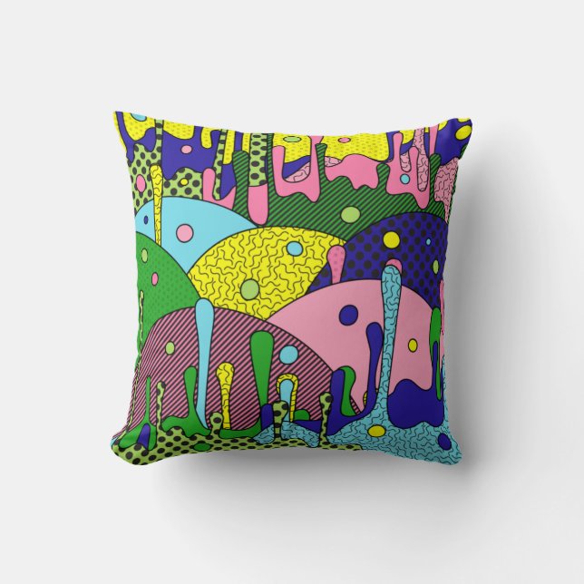 Trippy Drippy Cushion (Front)