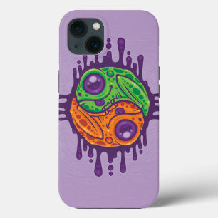 Trippy Drippy Frog Yin Yang iPhone 13 Case