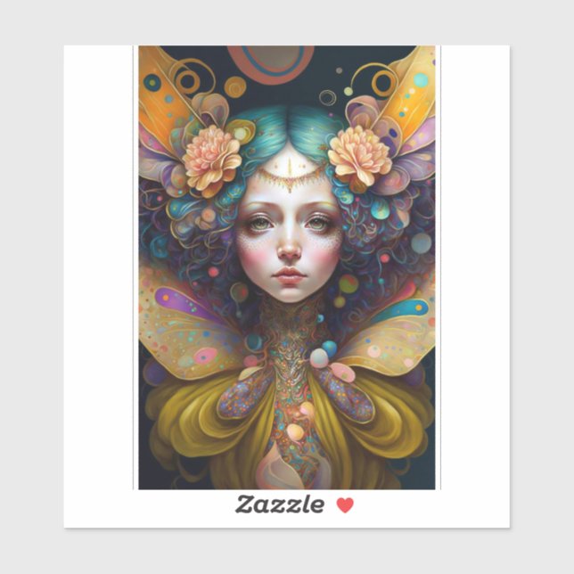 Trippy Fairy Fantasy Art (Sheet)