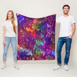 Trippy Fleece Blanket