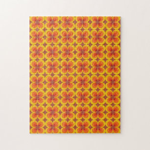 Trippy Flowers Jigsaw Puzzle