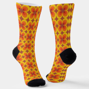 Trippy Flowers Socks