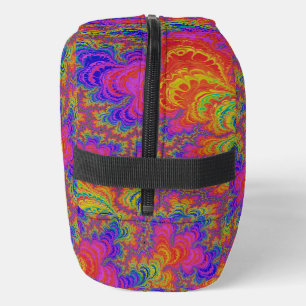 Trippy Funky Bold Vibrant Rainbow Abstract Fractal Dopp Kit