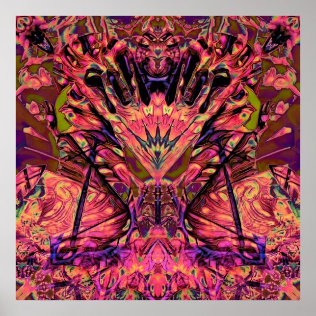 Trippy Garland  Poster (Front)