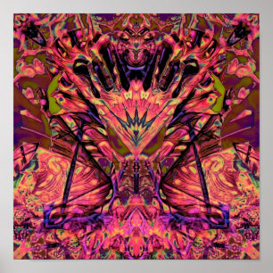 Trippy Garland  Poster