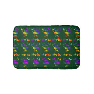 Trippy Holly Canes Bath Mat