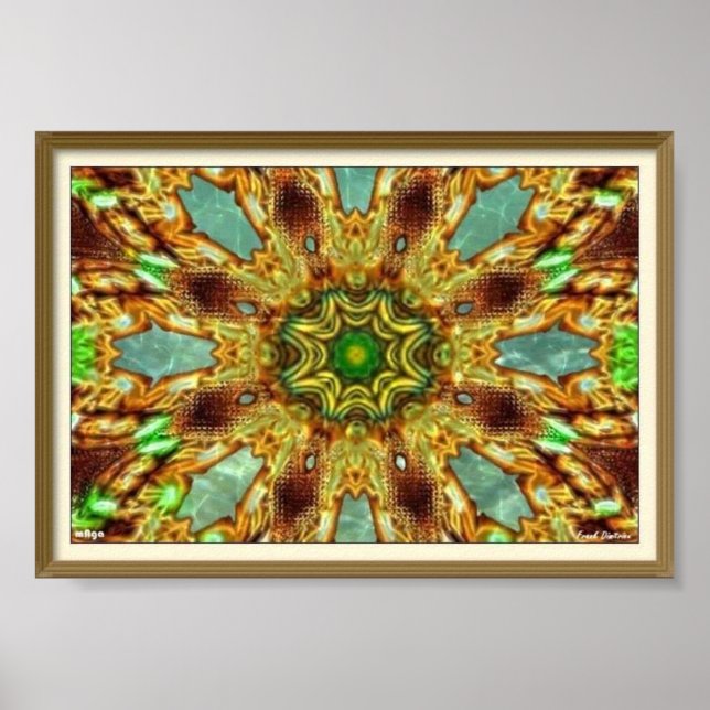 Trippy Keleidoscopic Poster (Front)