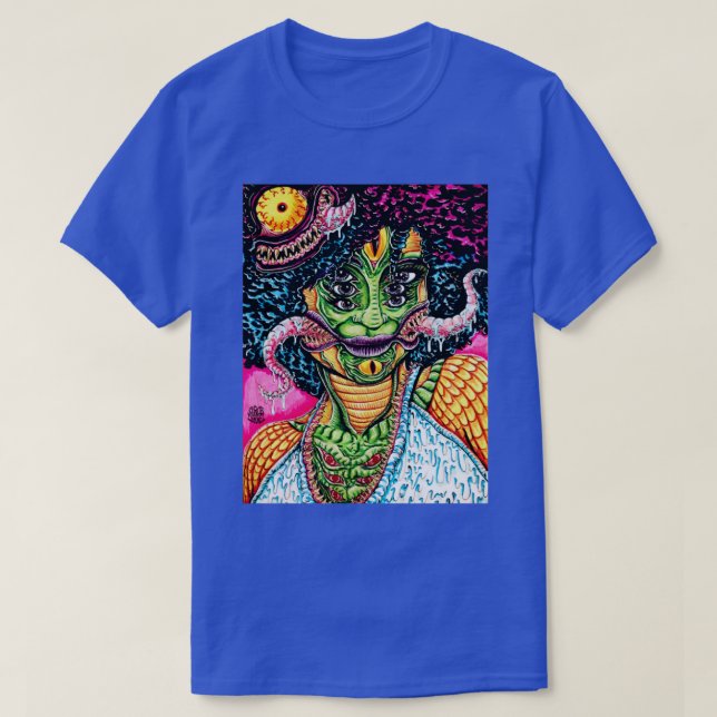 Trippy Lady T-Shirt (Design Front)