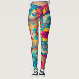 Trippy  leggings