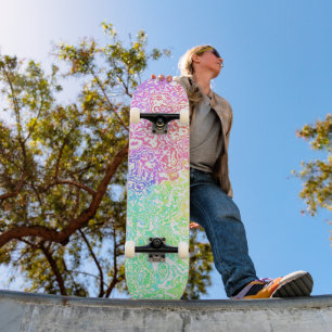 Trippy Marble Skateboard