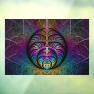 Trippy Patterned Colourful Abstract Fractal Art