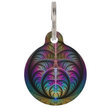 Trippy Patterned Colourful Abstract Fractal Art
