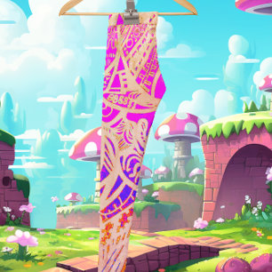 Trippy Pink Boho Leggings