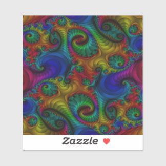 Trippy Psychedelic Fractal Rainbow