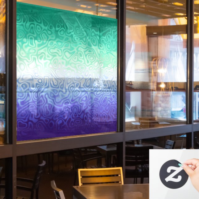 Trippy Ripply Funky Boho MLM Men Loving Men Pride (Restaurant Window)