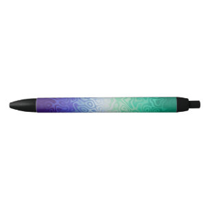 Trippy Ripply Funky Boho MLM Men Loving Men Pride Black Ink Pen