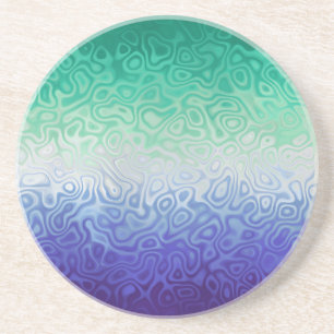Trippy Ripply Funky Boho MLM Men Loving Men Pride Coaster