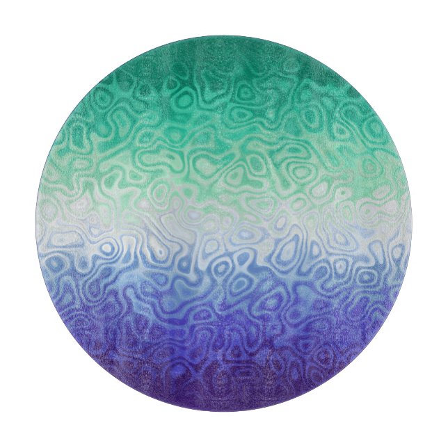 Trippy Ripply Funky Boho MLM Men Loving Men Pride Cutting Board (Front)