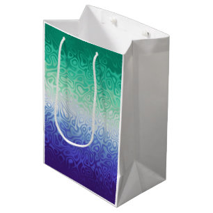 Trippy Ripply Funky Boho MLM Men Loving Men Pride Medium Gift Bag
