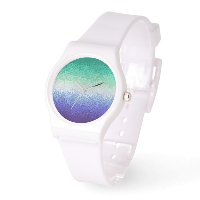 Trippy Ripply Funky Boho MLM Men Loving Men Pride Watch (Angle)