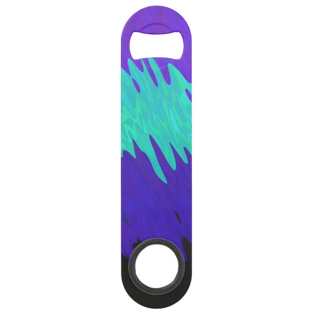 Trippy Squiggly Abstract Alexigender Pride Flag (Front)