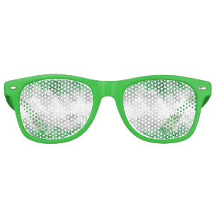 Trippy Squiggly Abstract Grayromantic Pride Flag Retro Sunglasses