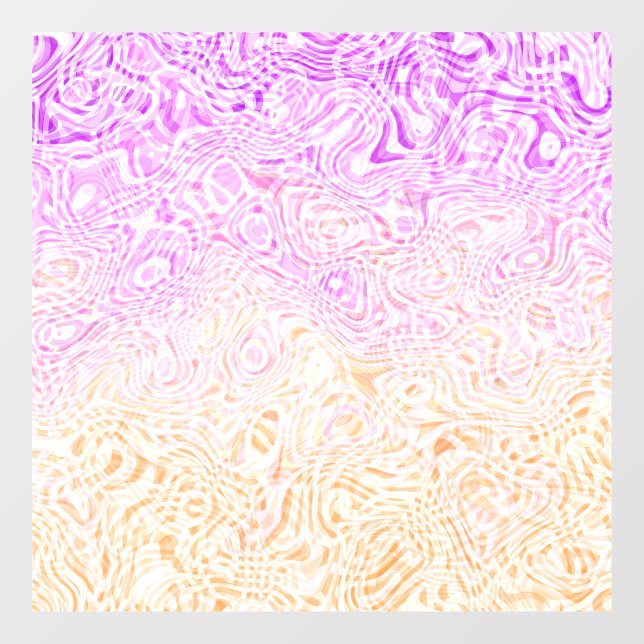 Trippy Squiggly Boho Abstract Trixic Pride Flag (Sheet)