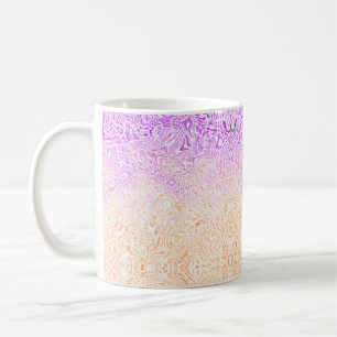 Trippy Squiggly Boho Abstract Trixic Pride Flag Coffee Mug