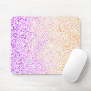 Trippy Squiggly Boho Abstract Trixic Pride Flag Mouse Pad