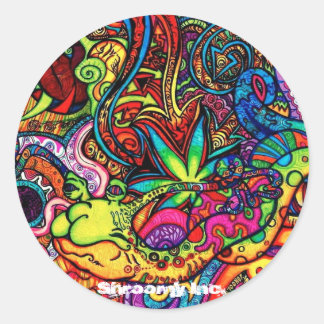 Trippy Sticker