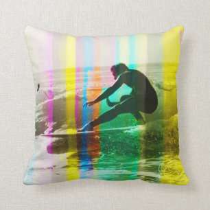 Trippy surf pillow 1