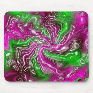 Trippy swirl mouse pad