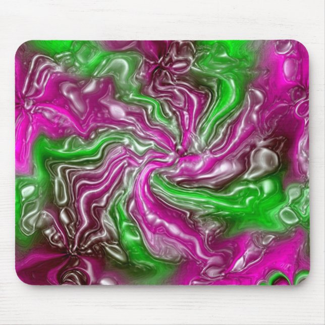 Trippy swirl mouse pad (Front)