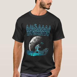 Trippy T Astronaut T Alien T Football Psychedelic T-Shirt
