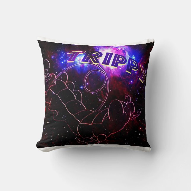 Trippy The caterpillar Cushion (Front)