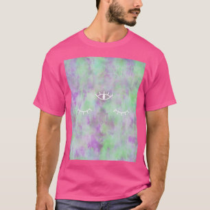 Trippy Third Eye Tie Dye Graphic T-Shirt