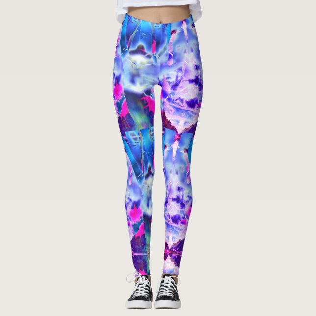 Trippy UFO Leggings (Front)