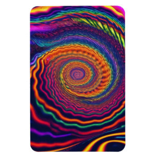 Trippy Wiggling Spiral Magnet