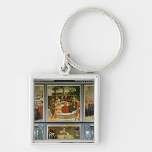 Triptych Key Ring
