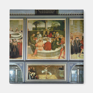 Triptych Magnet