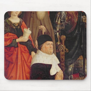 Triptych of Moses and the Burning Bush Mouse Pad