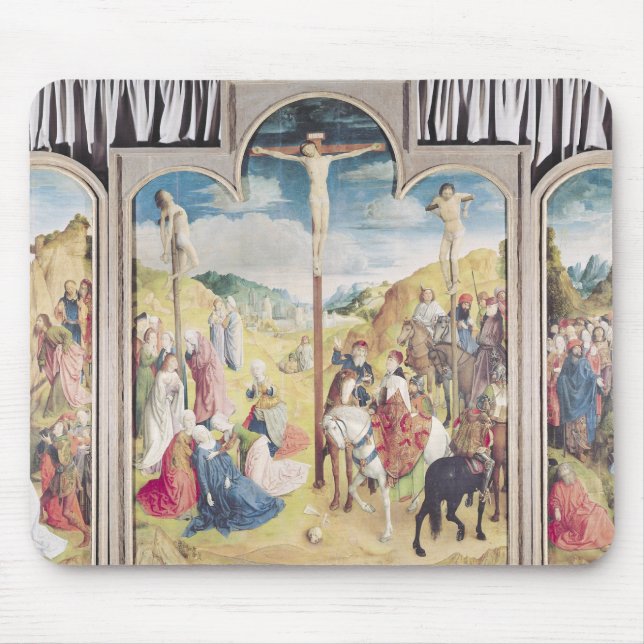Triptych of the Crucifixion Mouse Pad (Front)