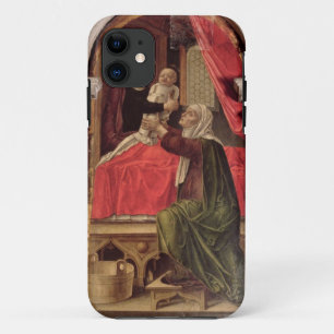 Triptych of the Madonna of the Misericordia, 1473 iPhone 11 Case