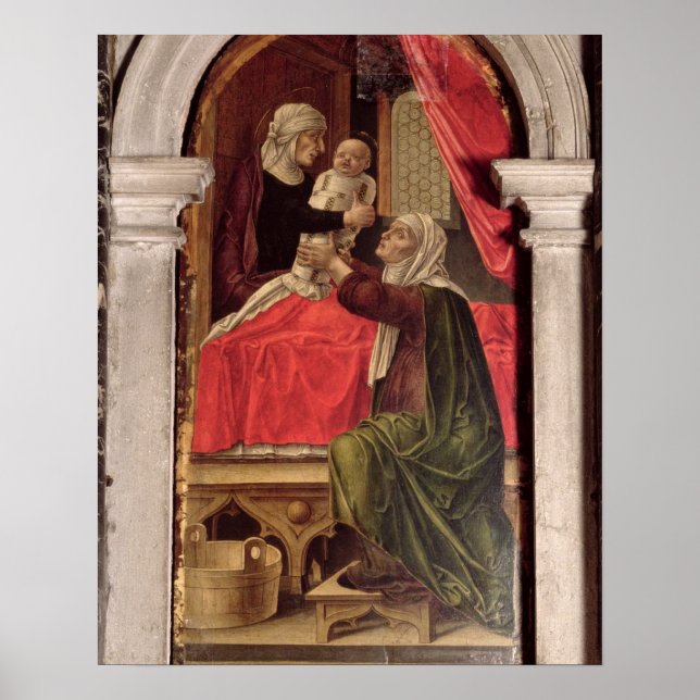 Triptych of the Madonna of the Misericordia, 1473 Poster (Front)